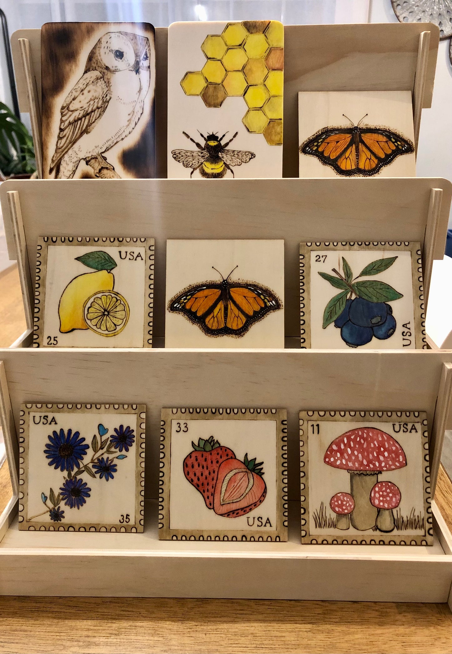 Blueberry Stamp