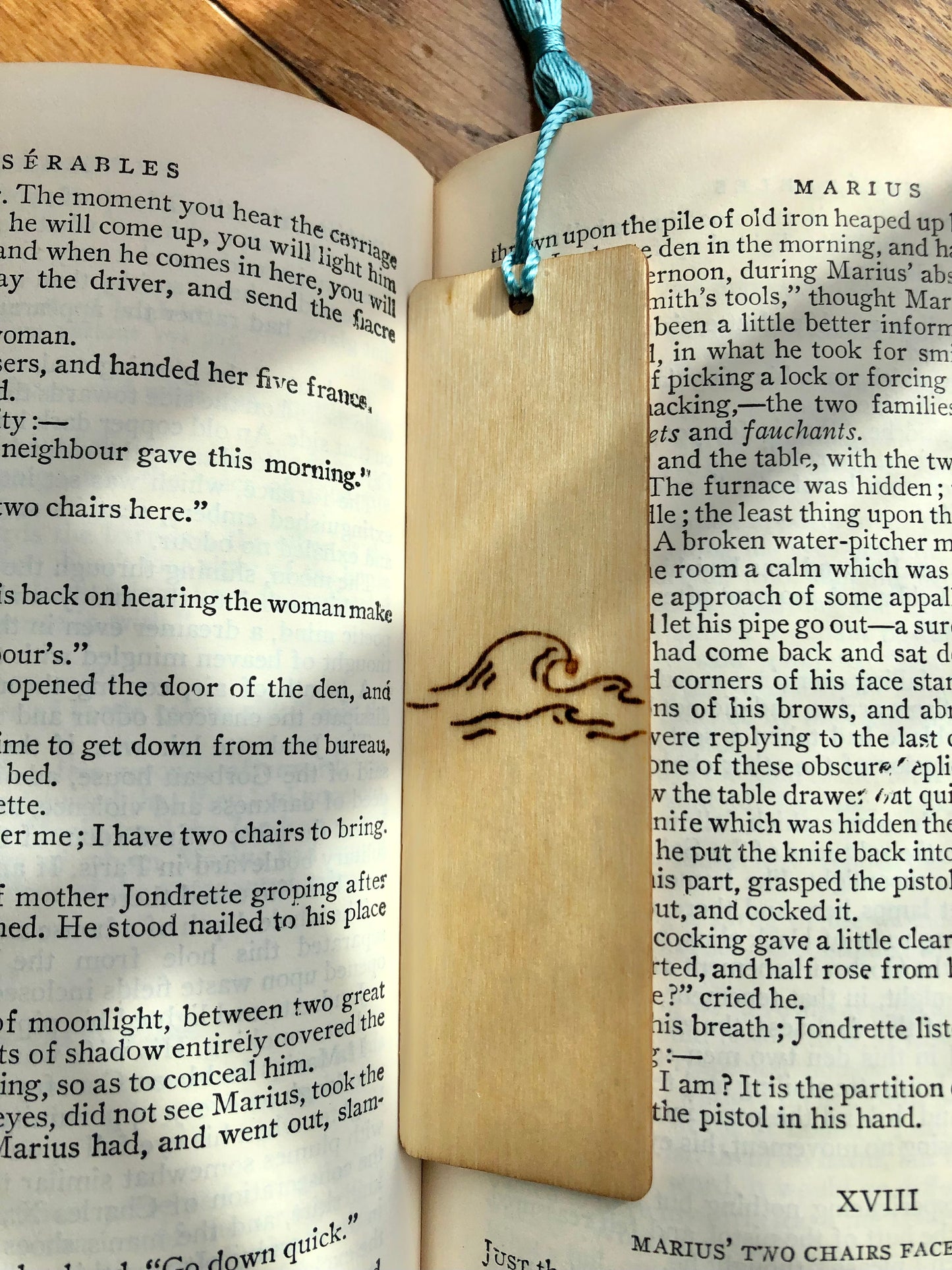 Waves Bookmark
