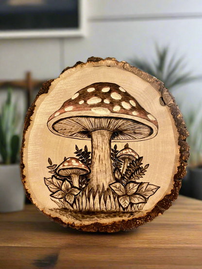 Mushroom Shelf Decor