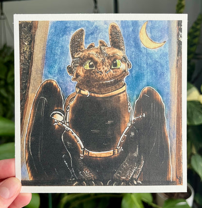 Toothless Print