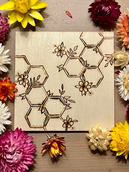 Floral Honeycomb