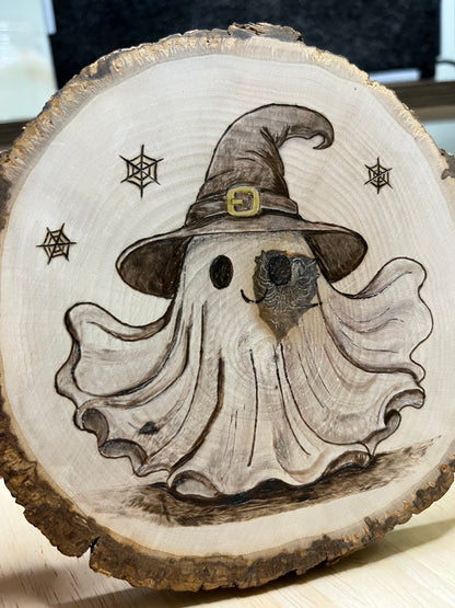 A Witch’s Ghost Shelf Decor