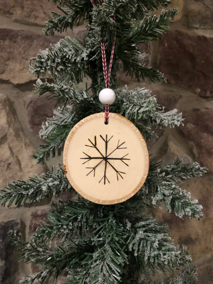 Small Snowflake Ornaments (various styles)