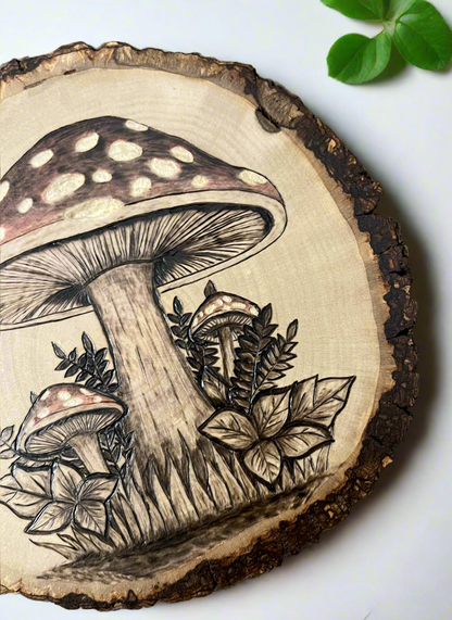 Mushroom Shelf Decor