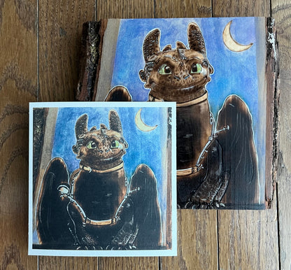 Toothless Print