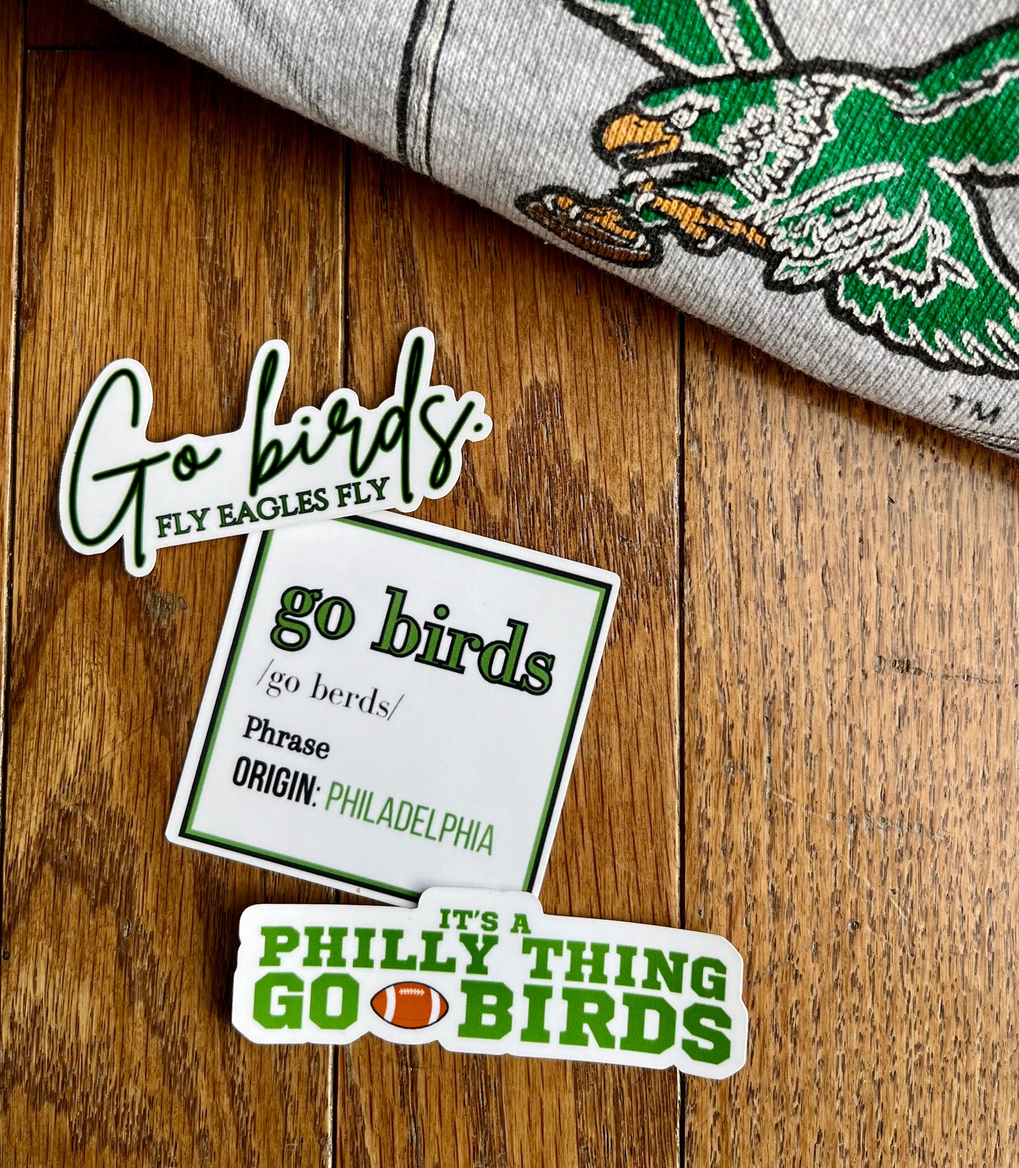 Go Birds Eagle Sticker