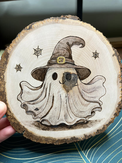 A Witch’s Ghost Shelf Decor