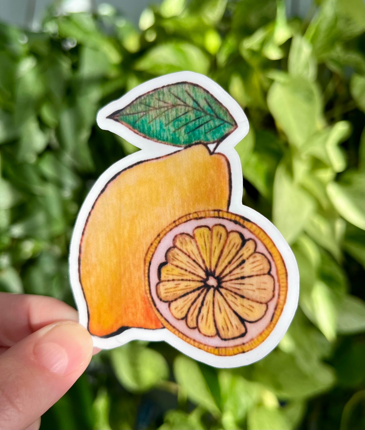 Lemon Sticker