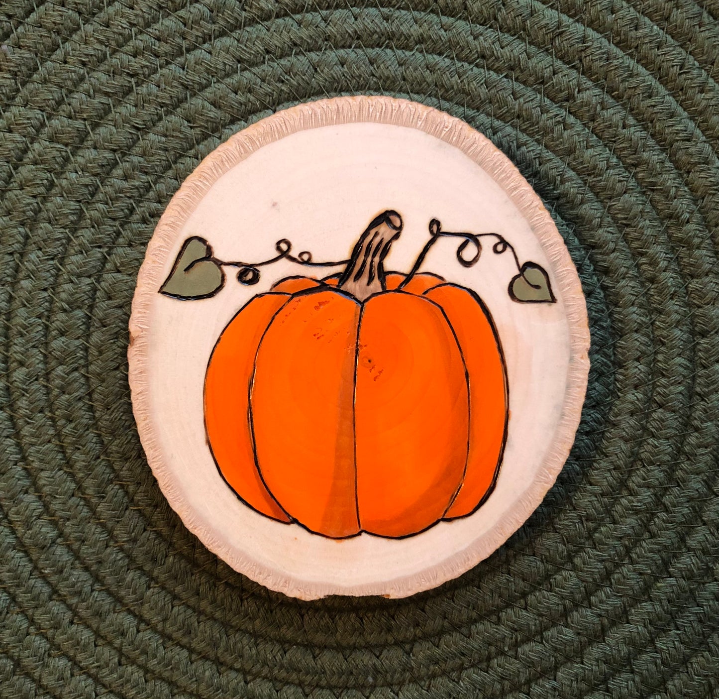 Pumpkin Shelf Decor