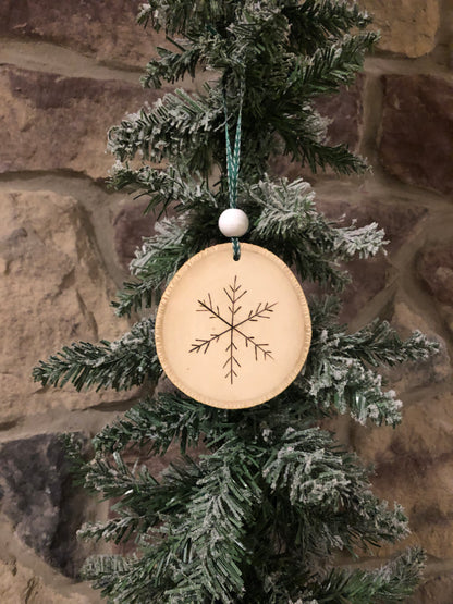 Small Snowflake Ornaments (various styles)