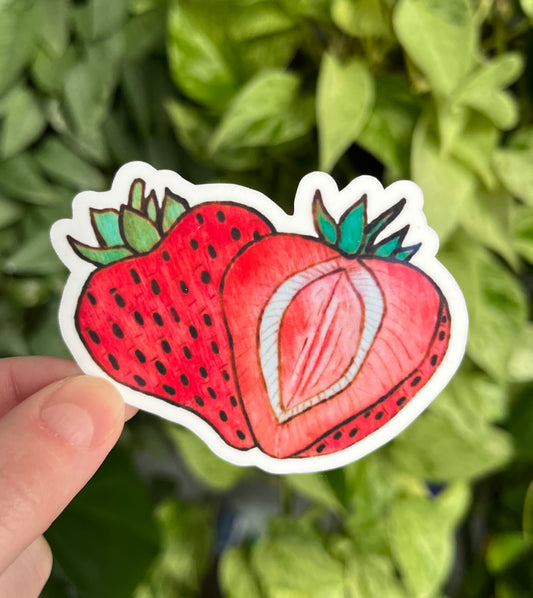 Strawberry Sticker