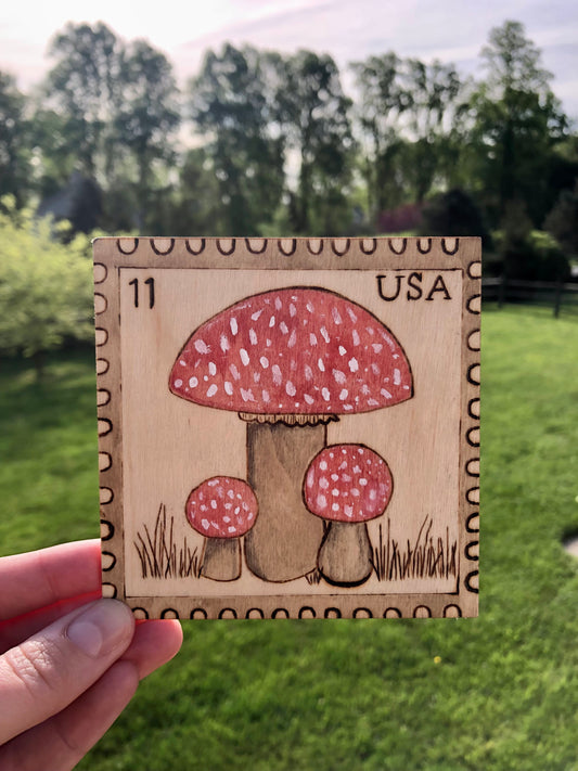 Mushroom Stamp