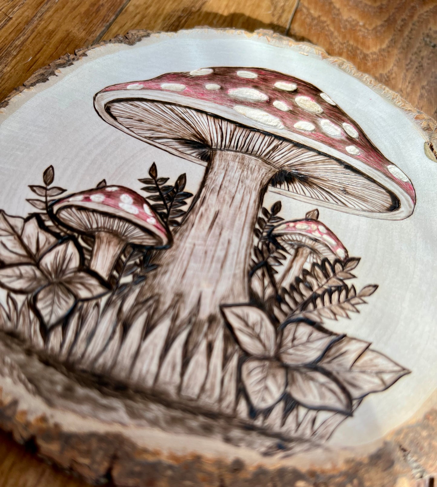 Mushroom Shelf Decor