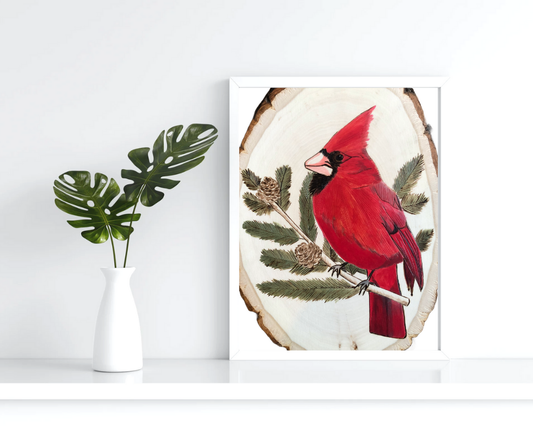 A Winter Cardinal (Digital Download)