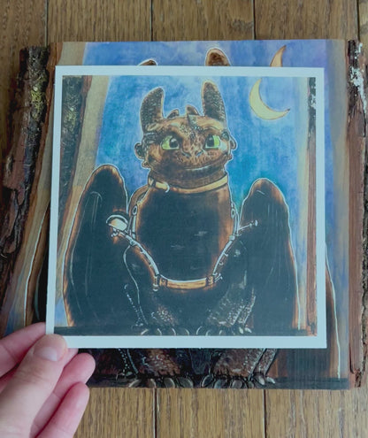 Toothless Print