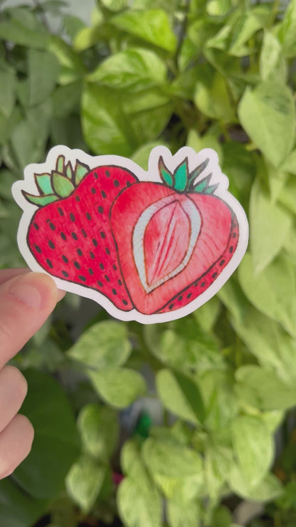 Strawberry Sticker