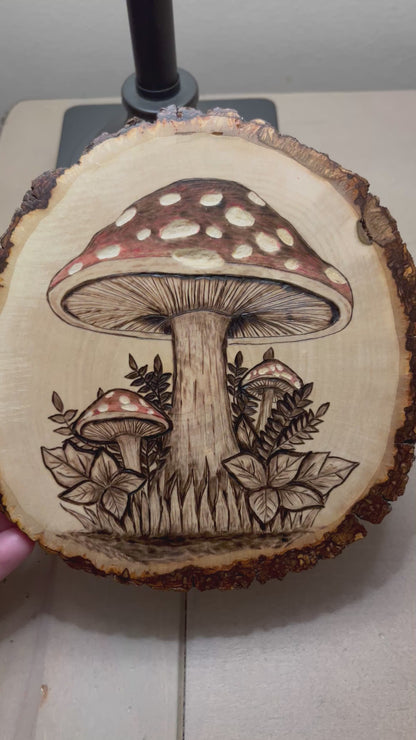 Mushroom Shelf Decor